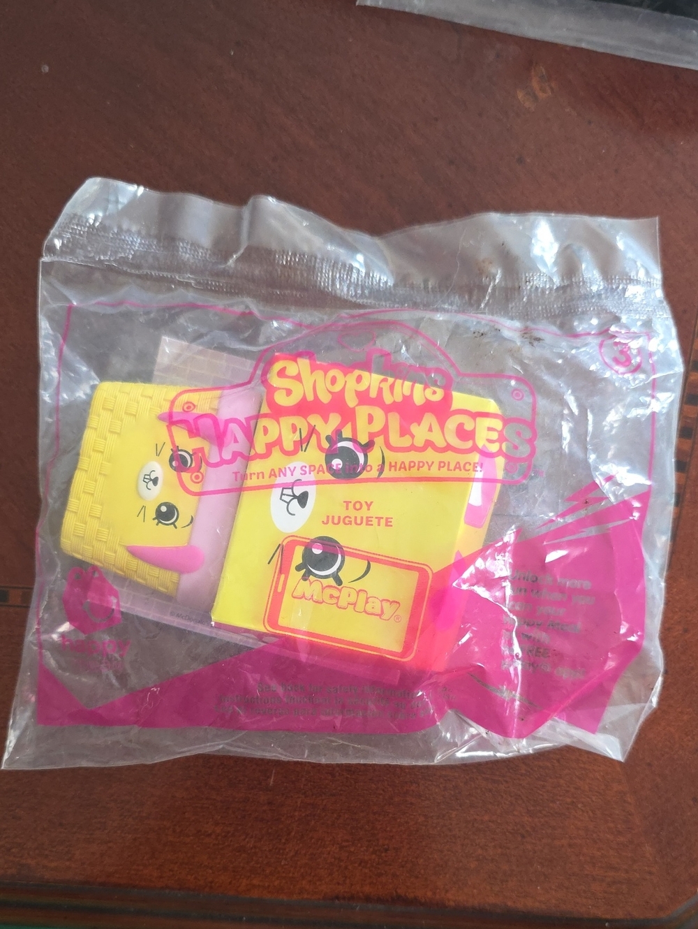 McDonald's Shopkins Happy Places Yellow and Pink Mini Playset